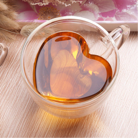 Transparent Heart Porcelain mug