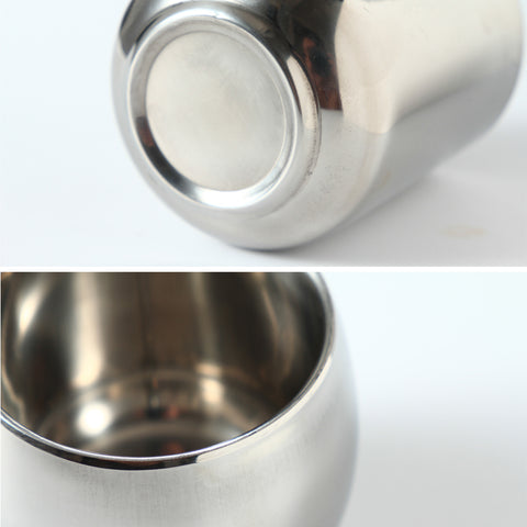 Stainless Steel Double Layer Tea Cup
