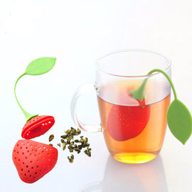 Silicone Strawberry Spice Filter Tea Infuser