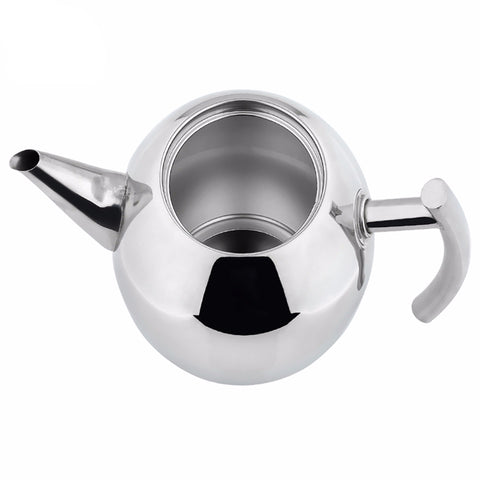Stainless Steel Kettle Teapot With Strainer