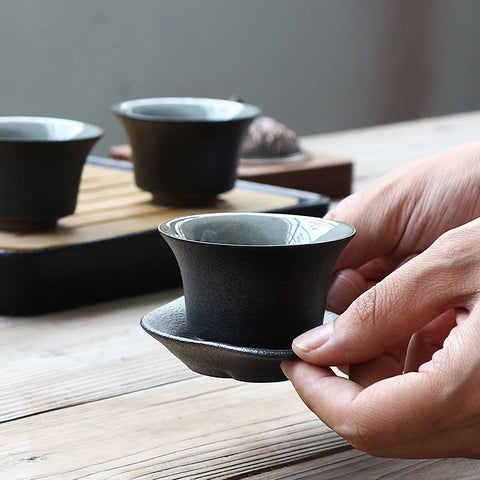 Vintage Black Tea Cup