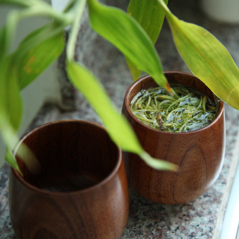 Handmade Wooden Tea Cup