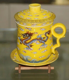 Dragon Style Porcelain Tea cup